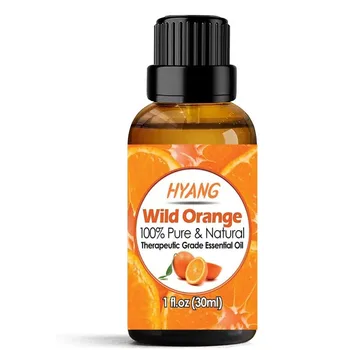 Етерично масло от див портокал HYANG (100% ЧИСТО И натурално - неразбавленное) Терапевтичен клас - една огромна 1 унция.