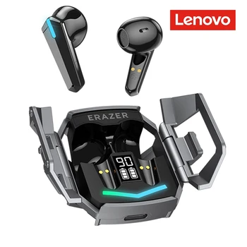 Механични слот слушалки Lenovo за киберспорта, Половин втулки, за безжична връзка Bluetooth 5.3 с led телевизор, висок клас на Музикалното слушалки